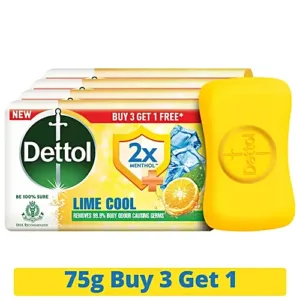 SABU DETTOL SOAP LIME 75GM*4