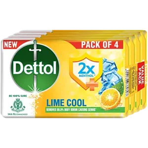 SABU DETTOL SOAP LIME 60GM*4